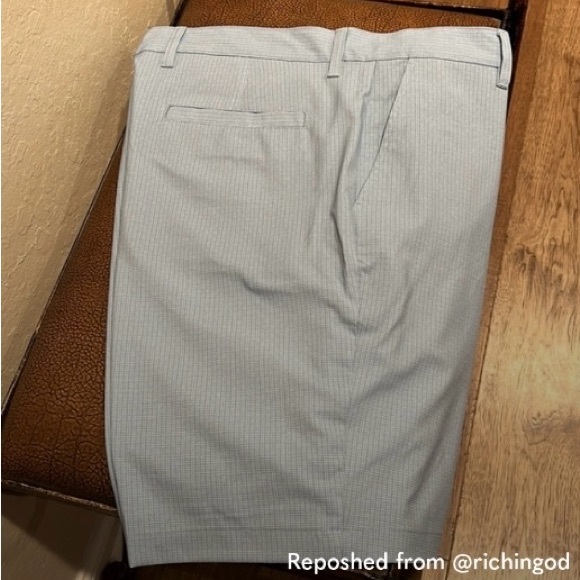 NWT Jack Nicklaus men’s “Infinity” blue UPF 50 stretch golf shorts, size 36 - Picture 5 of 15